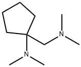 Cyclopentanemethylamine, 1-(dimethylamino)-N,N-dimethyl- (7CI,8CI) Structure