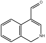 4-이소퀴놀린카르복스알데히드,1,2-디히드로-(9CI) 구조식 이미지