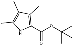 TERT-BUTYL 3,4,5-TRIMETHYL-2-PYRROLECARBOXYLATE Structure