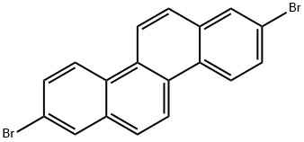 2,8-디브로모크리센 구조식 이미지