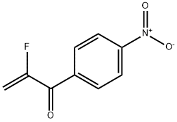 2-Propen-1-one, 2-fluoro-1-(4-nitrophenyl)- (9CI) 구조식 이미지