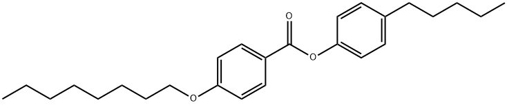 4-PENTYLPHENYL 4-OCTYLOXYBENZOATE, 97 Structure