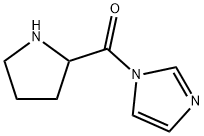 1H-Imidazole,1-(2-pyrrolidinylcarbonyl)-(9CI) Structure