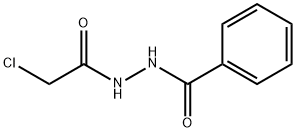 N'-(2-클로로아세틸)벤조히드라지드 구조식 이미지