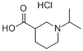 1-이소프로필-피페리딘-3-카르복실산염산염 구조식 이미지