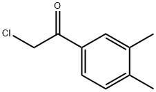 에타논,2-클로로-1-(3,4-디메틸페닐)-(9CI) 구조식 이미지