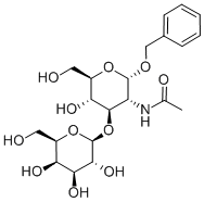 Benzyl 2-Acetamido-2-deoxy-3-O-(b-D-galactopyranosyl)-a-D-glucopyranoside Structure