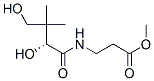 (R)-Methyl 3-(2,4-dihydroxy-3,3-dimethylbutanamido)propanoate Structure