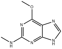 6-Methoxy-N-methyl-1H-purin-2-amine Structure