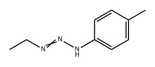 1-ETHYL-3-P-TOLYLTRIAZENE Structure