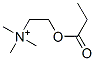 propionylcholine Structure