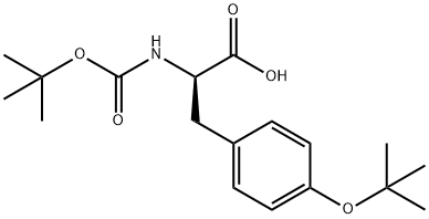 Boc-D-Tyr(tBu)-OH Structure