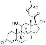50733-54-5 9-Bromo-11,17,21-trihydroxypregn-4-ene-3,20-dione 21-acetate