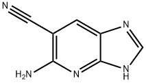 1H-Imidazo[4,5-b]pyridine-6-carbonitrile,  5-amino-  (9CI) 구조식 이미지