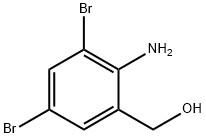 2-AMINO-3,5-DIBROMOBENZYL ALCOHOL 구조식 이미지