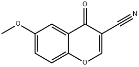 6-메톡시-4-옥소-4H-크로멘-3-카르보니트릴 구조식 이미지