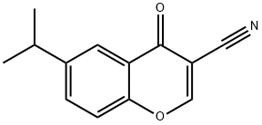 3-시아노-6-이소프로필크로몬 구조식 이미지