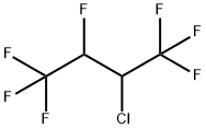 2-클로로-1,1,1,3,4,4,4-헵타플루오로부탄 구조식 이미지