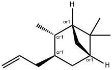 2,6,6-트리메틸-3-프로프-2-에닐-노르피난 구조식 이미지