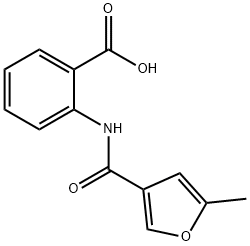 Benzoic acid, 2-[[(5-methyl-3-furanyl)carbonyl]amino]- (9CI) Structure