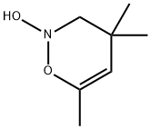 2H-1,2-Oxazine, 3,4-dihydro-2-hydroxy-4,4,6-trimethyl- (9CI) Structure