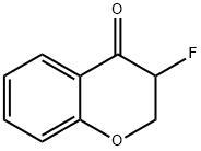 4H-1-Benzopyran-4-one,  3-fluoro-2,3-dihydro- Structure