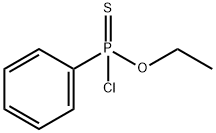 O-에틸페닐클로리도티오포스포네이트 구조식 이미지