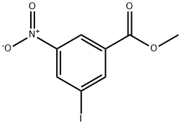 METHYL 3-IODO-5-NITRO-BENZOATE Structure