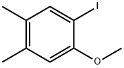 1-IODO-4,5-DIMETHYL-2-METHOXYBENZENE 구조식 이미지