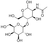 2-ACETAMIDO-2-DEOXY-4-O-BETA-D-GALACTOPYRANOSYL-D-MANNOPYRANOSE Structure