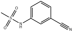 N-(3-CYANOPHENYL)METHANESULFONAMIDE Structure