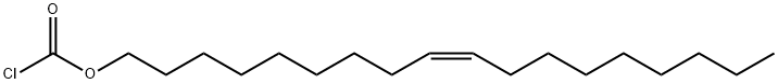 (Z)-octadec-9-enyl chloroformate 구조식 이미지