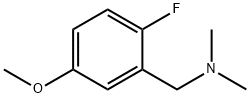 Benzenemethanamine, 2-fluoro-5-methoxy-N,N-dimethyl- (9CI) Structure