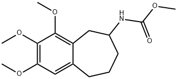 6,7,8,9-Tetrahydro-6-methoxycarbonylamino-2,3,4-trimethoxy-5H-benzocycloheptene Structure