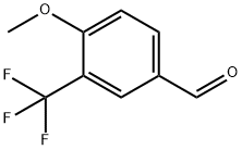 4-METHOXY-3-(TRIFLUOROMETHYL)BENZALDEHYDE Structure