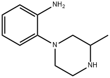 Benzenamine, 2-(3-methyl-1-piperazinyl)- (9CI) Structure