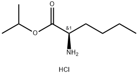 D-Norleucine, 1-methylethyl ester, hydrochloride (9CI) 구조식 이미지