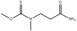 카르바모티오산,(3-아미노-3-옥소프로필)메틸-,O-메틸에스테르(9CI) 구조식 이미지