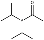 Acetyldiisopropylphosphine Structure