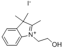 1-(2-Hydroxyethyl)-2,3,3-trimethyl-3H-indolium iodide Structure