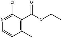 2-CHLORO-4-METHYL-NICOTINIC ACID ETHYL ESTER 구조식 이미지