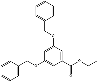 ethyl 3,5-bis(benzyloxy)benzoate Structure