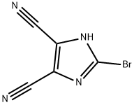 2-브로모-1H-이미다졸-4,5-디카르보니트릴 구조식 이미지