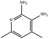 4,6-디메틸피리딘-2,3-디아민 구조식 이미지