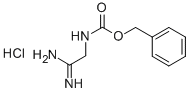 카르바미산,(2-아미노-2-이미노에틸)-,페닐메틸에스테르,일염산염 구조식 이미지