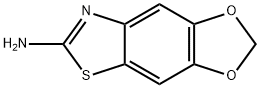 1,3-Dioxolo[4,5-f]benzothiazol-6-amine(9CI) Structure