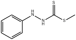 3-Phenyldithiocarbazic acid methyl ester Structure