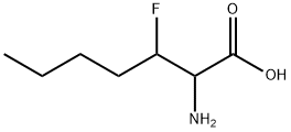 Heptanoic  acid,  2-amino-3-fluoro- Structure