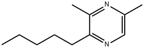 Pyrazine, 3,5-dimethyl-2-pentyl- (9CI) Structure