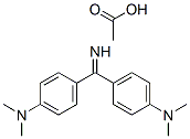 4,4'-카본이미도일비스[N,N-디메틸아닐린]아세테이트 구조식 이미지
